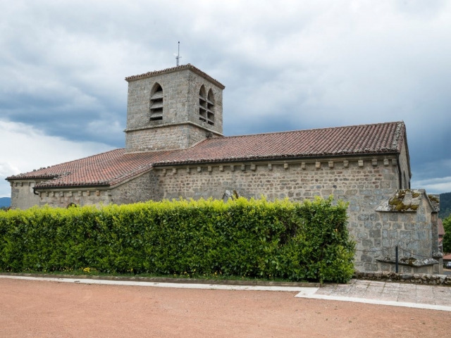 Face arrière de l'église